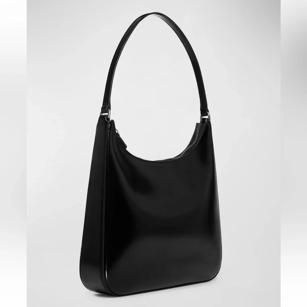 Staud Alec Zip Leather Shoulder Bag - Picture 2 of 10